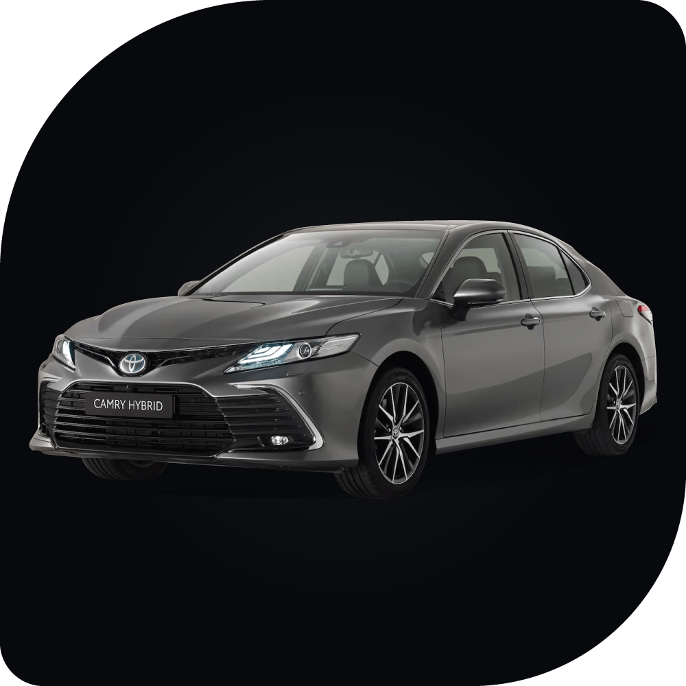 Camry híbrido, hasta 4 pasajeros